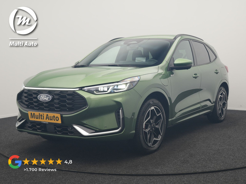 Ford Kuga 2.5 PHEV ST-Line X FACELIFT 243pk | Trekhaak Af Fabriek | Adaptive Cruise | Head Up | Bang & Olufsen | 360 Camera | Alcantara Sportstoelen Memory & Verwarmd | Apple Carplay | BLIS | Keyless | Stuur Verwarmd | 19"L.M | Plug In Hybrid |