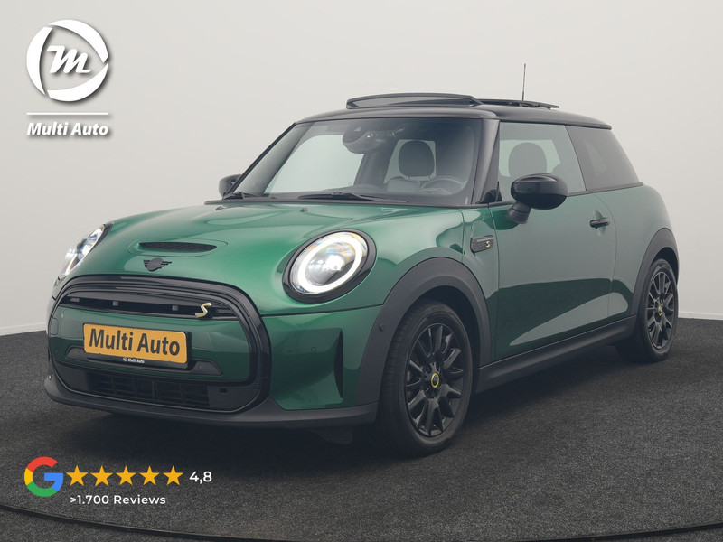 MINI Electric Cooper SE 33 kWh 184pk Dealer O.H. | SOH 95,9% | Panodak | Head Up | Warmtepomp | Camera | Harman / Kardon | Lederen Sportstoelen Verwarmd | Sfeerverlichting | Keyless | Apple Carplay | Navigatie | DAB |