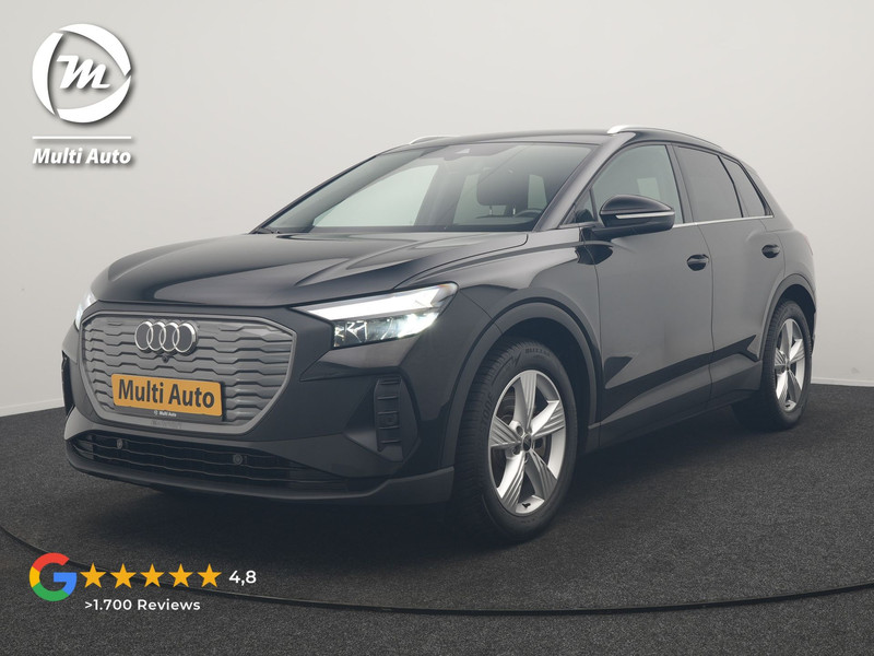 Audi Q4 E-Tron 45 Quattro Advanced edition 77 kWh 265pk Dealer O.H. | SOH 97,9% | Trekhaak Af Fabriek | Adaptive Cruise | Camera | Sportstoelen & Stuur Verwarmd | Keyless | Navigatie | DAB | Virtual | Lane Assist |