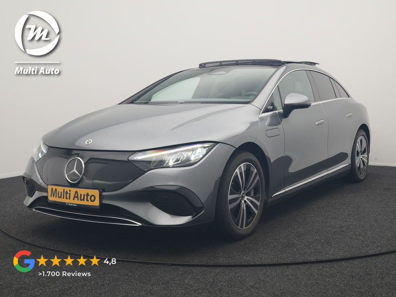 Mercedes-Benz EQE 350+ Luxury Line 91 kWh 292pk Dealer O.H. | SOH 97,5% | Panodak | Adaptive Cruise | Camera | Lederen Sportstoelen Memory & Ventilatie | Stoelen & Stuur Verwarmd | Sfeerverlichting | BLIS | Keyless | Apple Carplay | Navigatie | DAB |