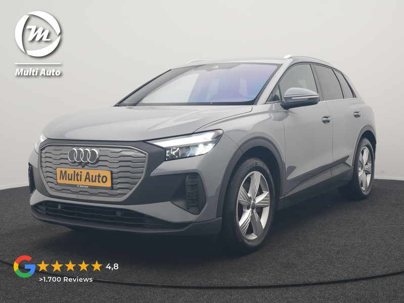 Audi Q4 E-Tron 40 Edition 77 kWh 204pk Dealer O.H. | Adaptive Cruise | Head Up | Camera | Sportstoelen Memory & Verwarmd | Stuur Verwarmd | Apple Carplay | Navigatie | DAB | 19"L.M |