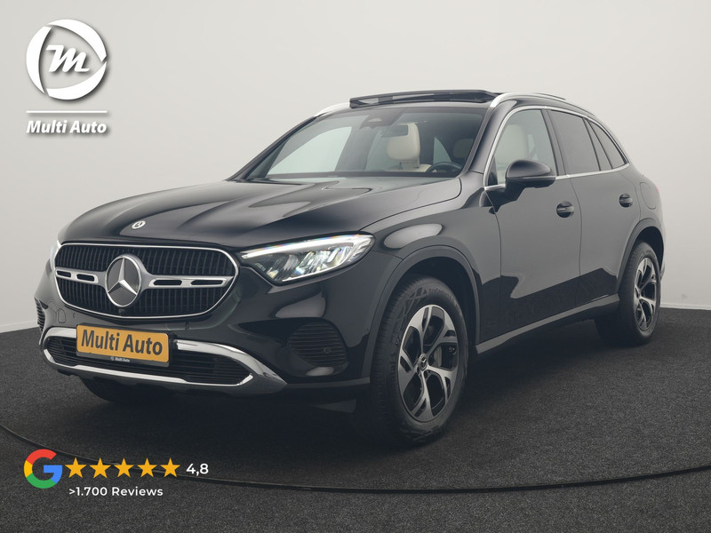 Mercedes-Benz GLC-Klasse 300e 4MATIC Luxury Line PHEV 313pk Dealer O.H. | Panodak | Sfeerverlichting | BLIS | Lederen Sportstoelen Memory & Verwarmd | Apple Carplay | Cruise Control | Navigatie | DAB | Virtual | Plug In Hybrid |