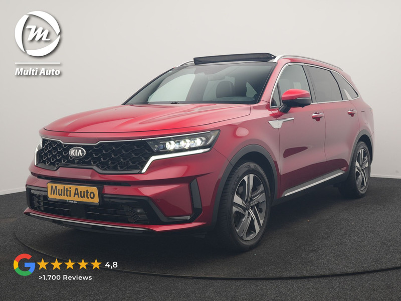 Kia Sorento 1.6 T-GDI 4WD ExecutiveLine PHEV 265pk Dealer O.H. | SOH 96,7% | Trekhaak Afn. | Panodak | Head Up | Adaptive Cruise | 360 Camera | Bose Audio | Lederen Sportstoelen Memory & Ventilatie | Keyless | BLIS | Stoelen & Stuur Verwarmd | Plug In Hybrid |
