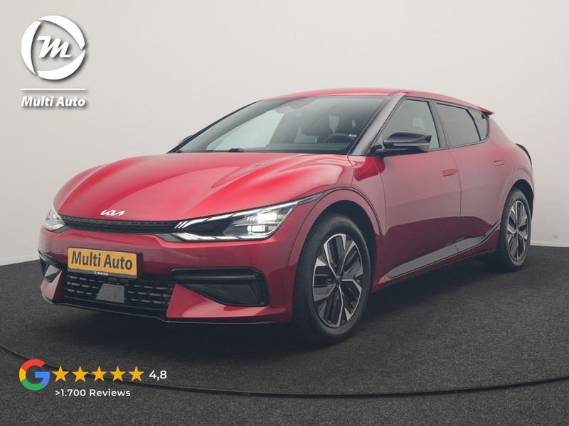 Kia EV6 GT-Line 77.4 kWh 229pk Dealer O.H. | SOH 97,4% | Adaptive Cruise | Camera | Alcantara Sportstoelen Memory & Ventilatie | BLIS | Keyless | Stoelen & Stuur Verwarmd | Apple Carplay | Navigatie | DAB |