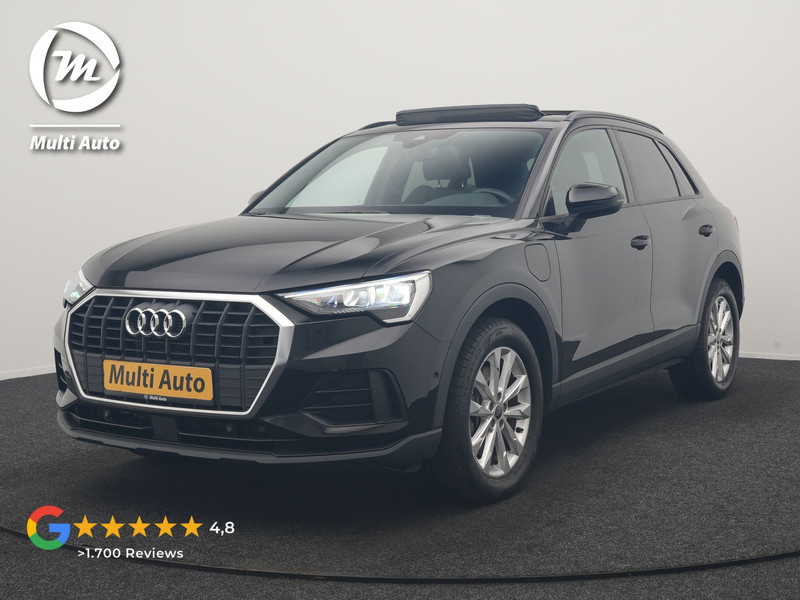 Audi Q3 45 TFSI e Business Edition PHEV 245pk Dealer O.H. | Panodak | Adaptive Cruise | Camera | Alcantara Sportstoelen Verwarmd | Sfeerverlichting | BLIS | Keyless | Apple Carplay | Navigatie | DAB | Plug In Hybrid |