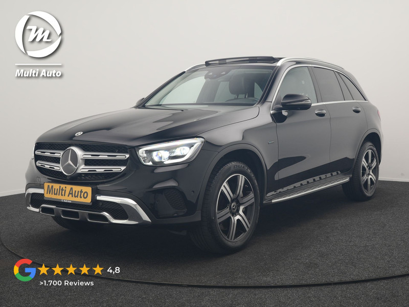 Mercedes-Benz GLC-Klasse 300e 4MATIC Business Solution Luxury PHEV 320pk Dealer O.H. | SOH 88,1% | Panodak | Adaptive Cruise | Head Up | 360 Camera | Lederen Comfortstoelen Memory & Massage | Keyless | BLIS | Apple Carplay | Stoelverwarming | Virtual | Navigatie | DAB | Plug 