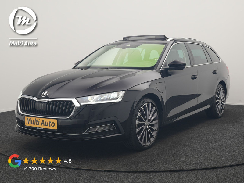 Škoda Octavia Combi 1.4 TSI iV PHEV Business Edition Plus PHEV 204pk Dealer O.H | Panodak | Adaptive Cruise | Head Up | Camera | Canton Audio | Lederen Sportstoelen Memory & Ventilatie | Stuur & Stoelen Verwarmd | Sfeerverlichting | Apple Carplay | Blis | Virtual | Navigatie | DAB | Plug In Hybrid |