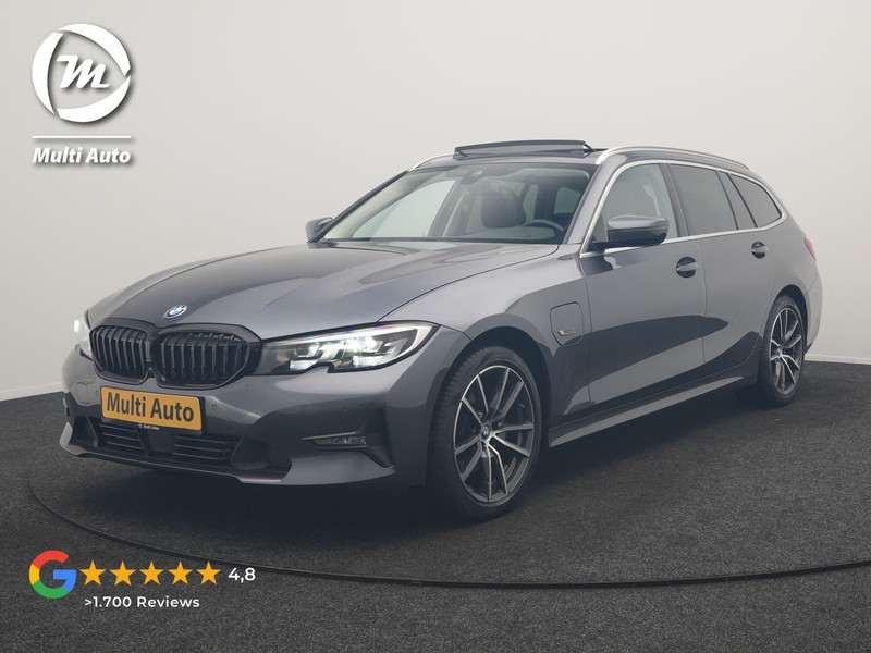 BMW 3-serie Touring 320e Sportline PHEV Dealer O.H. | SOH 95,4% | Panodak | Adaptive Cruise | Camera | Sfeerverlichting | Sportstoelen Verwarmd | BLIS | Apple Carplay | Navigatie | DAB | Plug In Hybrid |