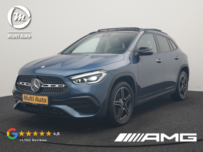 Mercedes-Benz GLA-Klasse 250 e AMG Line PHEV 218pk Dealer O.H | Panodak | Camera | Alcantara Sportstoelen Memory & Verwarmd | Keyless | Apple Carplay | Cruise Control | Sfeerverlichting | Virtual | DAB | Navigatie | 19"L.M | Plug In Hybrid |