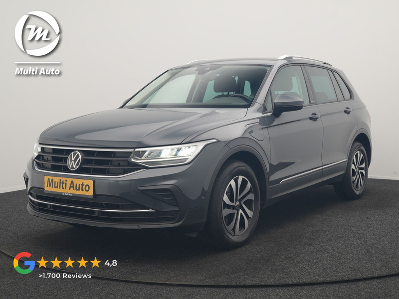 Volkswagen Tiguan 1.4 TSI eHybrid Active PHEV 245pk Dealer O.H | SOH 91,9% | | Adaptive Cruise | Camera | Comfortstoelen & Stuur Verwarmd | Apple Carplay | Blis | Keyless | Sfeerverlichting | Park Assist | Navigatie | DAB | Virtual | 17"L.M | Plug In Hybrid |