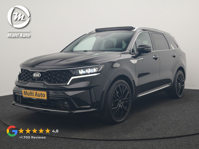 Kia Sorento 1.6 T-GDI 4WD ExecutiveLine PHEV 265pk Dealer O.H. | SOH 97,2% | Trekhaak Afn. | Panodak | Adaptive Cruise | Head Up | 360 Camera | Bose Audio | Lederen Sportstoelen Memory & Ventilatie | BLIS | Keyless | Stoelen & Stuur Verwarmd | Apple Carp Plug In Hybrid |