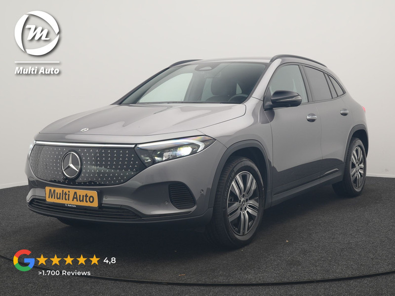 Mercedes-Benz EQA 250+ Business Line 71 kWh 190pk Dealer O.H. | Trekhaak Af Fabriek | Adaptive Cruise | 360 Camera | Sfeerverlichting | Sportstoelen & Stuur Verwarmd | Keyless | BLIS | Apple Carplay | Navigatie | DAB | Widescreen Navi |